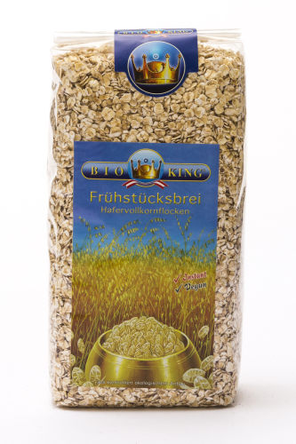 BioKing Bio Frühstücksbrei Porridge Hafer 