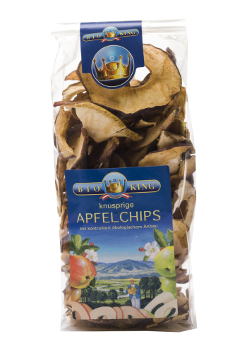 BioKing Bio Apfelchips Getrocknet Vegan 