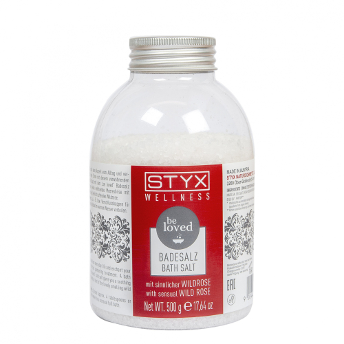 Styx Badesalz mit sinnlicher Wildrose 500g 