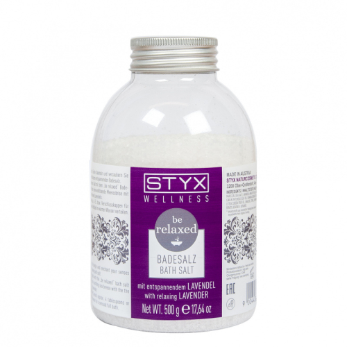 Styx Badesalz mit Lavendel 500g 