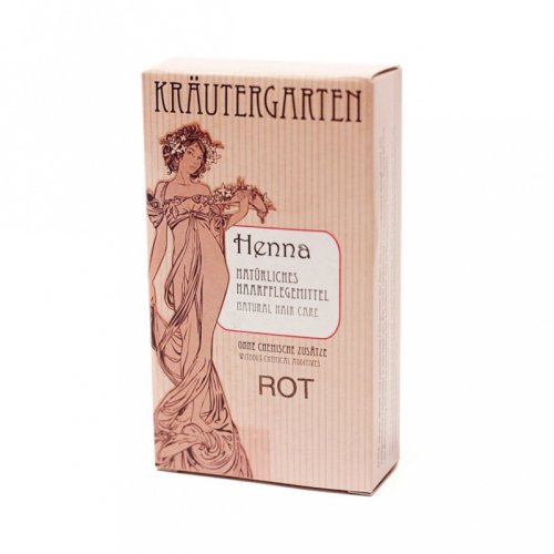 Kräutergarten Henna Pulver rot 80g 