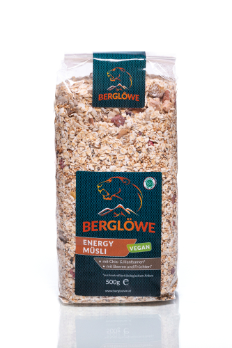 Berglöwe Bio Energy-Müsli Vegan 