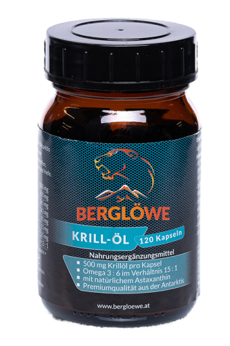 Berglöwe Omega 3 aus Krill-Öl 