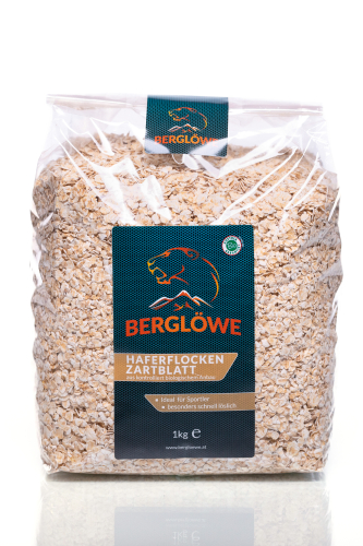 Berglöwe Bio Haferflocken Zartblatt Vegan 