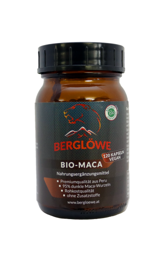 Berglöwe Bio Maca Kapseln Vegan 