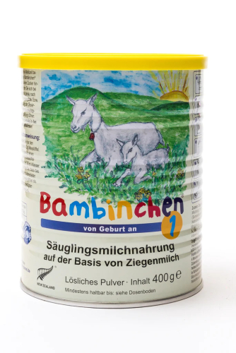 Bambinchen 1 Säuglingsnahrung aus Ziegenmilch 