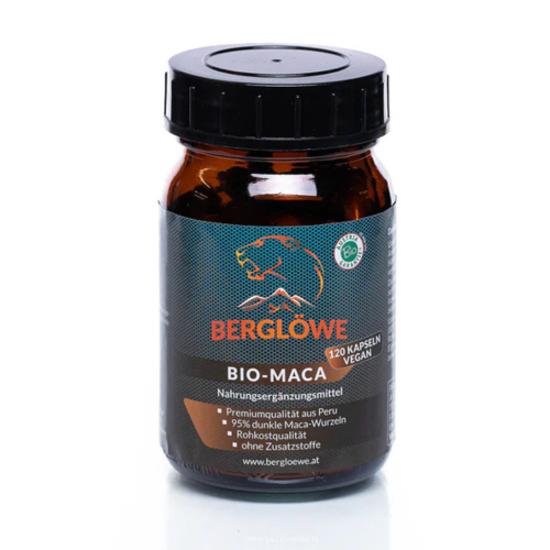 Berglöwe Bio Maca Kapseln 120 Stück 