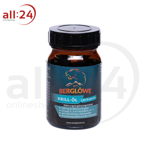 Berglöwe Omega 3 aus Krill-Öl 44g-88g 88g