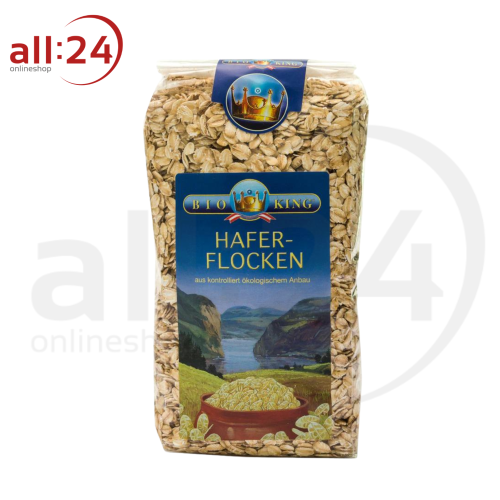 BioKing Bio Haferflocken ganzblatt, 500g 