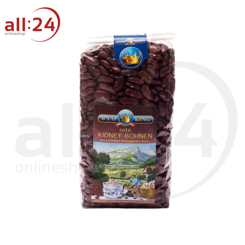 BioKing Bio Rote Kidney-Bohnen, 500g 