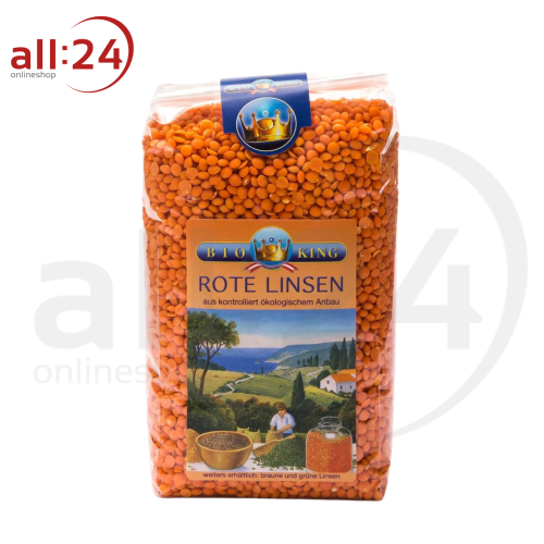 BioKing Bio Linsen Rot, 500g 