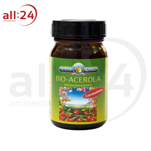 BioKing Bio Acerola Lutschtabletten, 125g-250g 