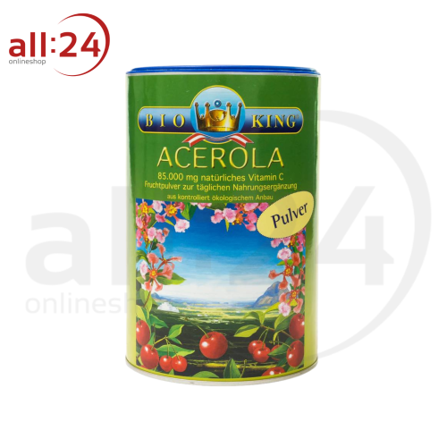 BioKing Bio Acerola Fruchtpulver Vegan, 200g-500g 200 g