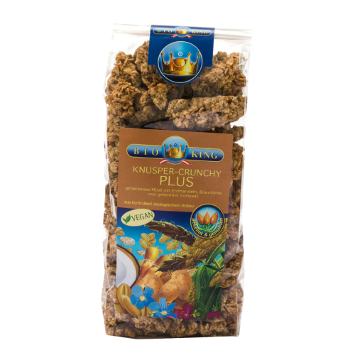 BioKing Bio Crunchy Plus Ballaststoffe, 375g 