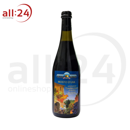 BioKing Bio Traubenmost "Mosto D`Uva", 750ml 