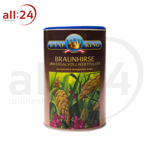 BioKing Bio Braunhirse Vollwertpulver, 500g-1000g 500g Dose