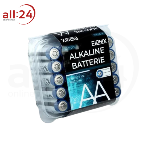 ELONIX Alkaline Batterie AAA 30er Packung 