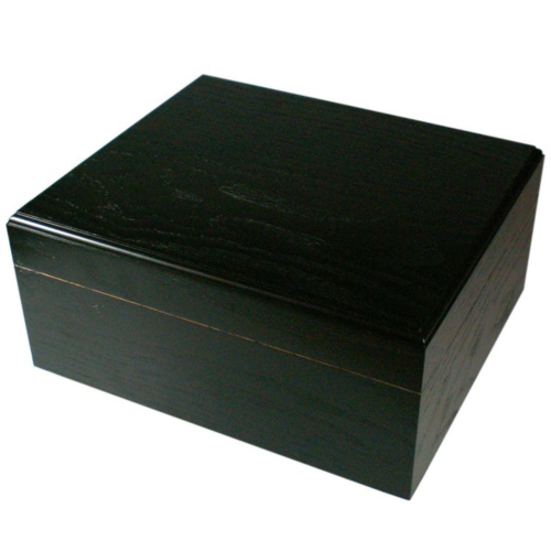 Humidor-Set Schwarz für 30 Zigarren 