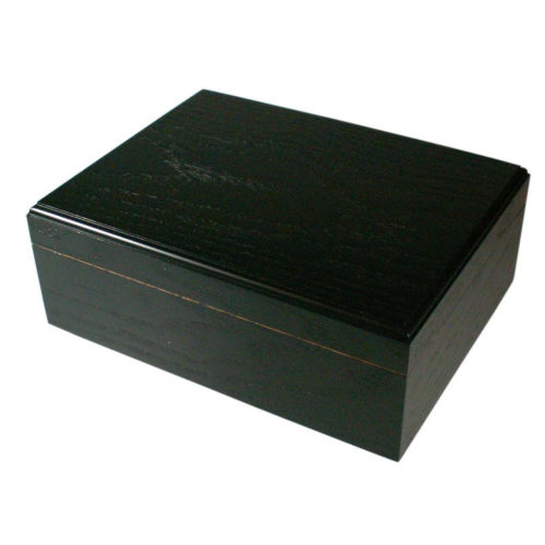 Humidor-Set Schwarz für 20 Zigarren 