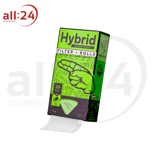 Hybrid Supreme Filter & Paper Rolls: Praktisches Vielseitigkeits-Kombipack 