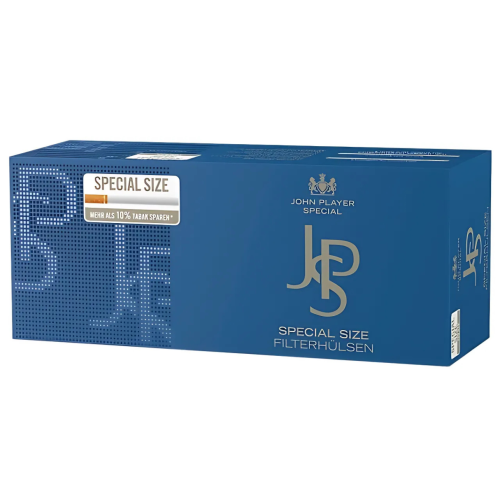 JPS Filterhülsen Blue Special Size - Packung mit 250 Stück 