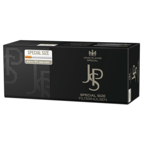 JPS Filterhülsen Black Special Size - 10.000 Stück in 40 Packungen à 250 Stück 