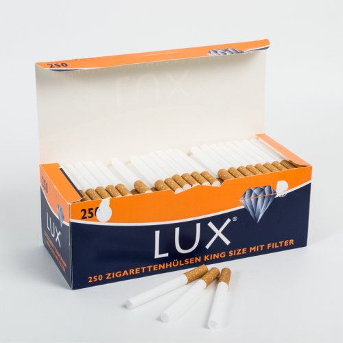 LUX Hülsen - 10.000 Stück in 40 praktischen Packungen à 250 Stück 
