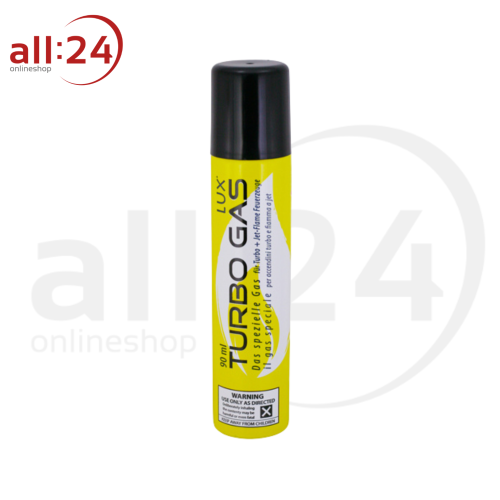 Lux Turbo Feuerzeug Gas, 90 ml 