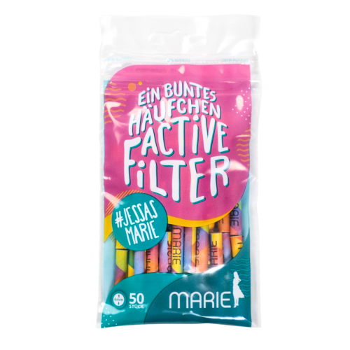 MARIE Active Filter bunt 6mm 50er Beutel 