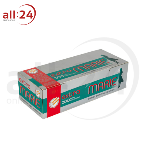 MARIE Extra Hülsen - Packung mit 200 Stück 