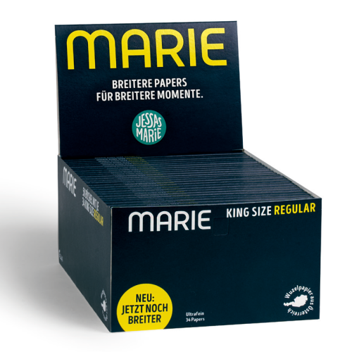 Marie King Size Regular Breit Paper Box 50 Stück 