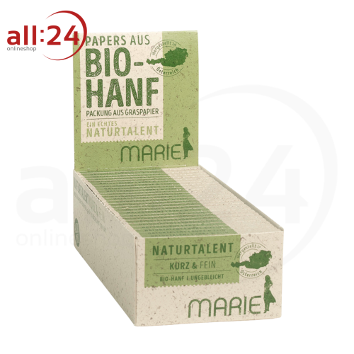 BOX MARIE Naturtalent kurz & fein - 25er Pack à 100 Blatt 