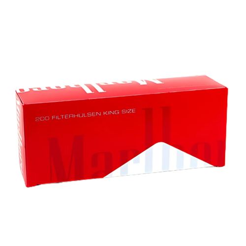 MARLBORO Red Filterhülsen - Packung mit 200 Stück 