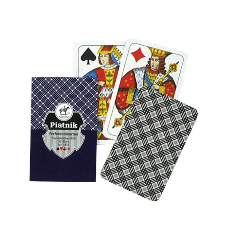 Piatnik Preference Französisch Rot 32 Blatt Spielkarten 