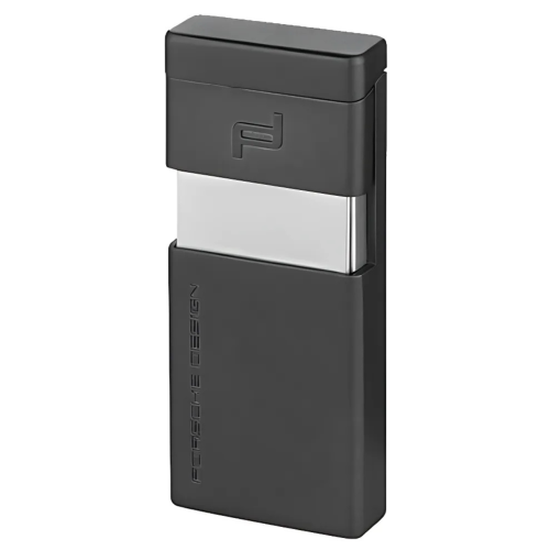 Porsche Feuerzeug Jet Flame Design P3642/02 Grau 