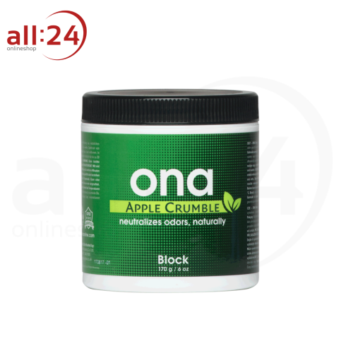 ONA Block Geruchsneutralisierer - Apple Crumble 170g 