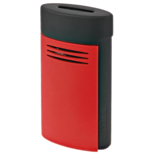 S.T. Dupont Feuerzeug Megajet Matte Black & Red 
