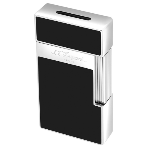 S.T. Dupont Feuerzeug Slimmy Black Lacquer/Chrome 