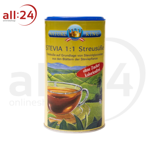 BioKing Stevia Streusüße 1:1, 350g-750g 750g