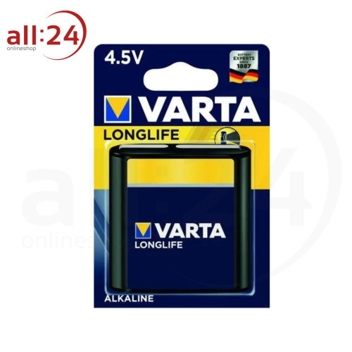 Varta Flachbatterie 4.5V Longlife Alkaline 