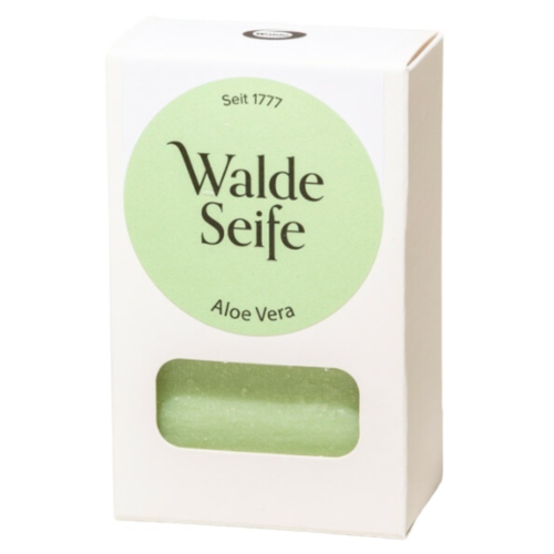 Walde Seifenstück Naturseife Aloe Vera 100g Plastikfrei 