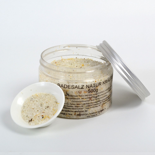 WALDE Badesalz Natur Kräuter 500g 