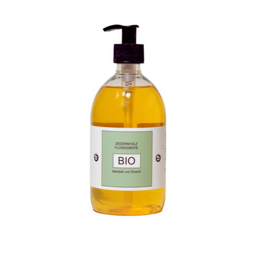 Walde Bio-Seife Zeder - Sanfte Pflege für Gesicht, Hände und Körper, 500ml 