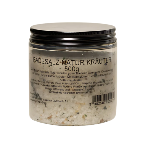 Walde Badesalz Natur Kräuter, 500g 