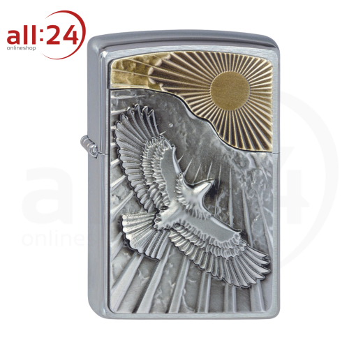 Zippo Feuerzeug "Adler Sun-Fly Emblem" 
