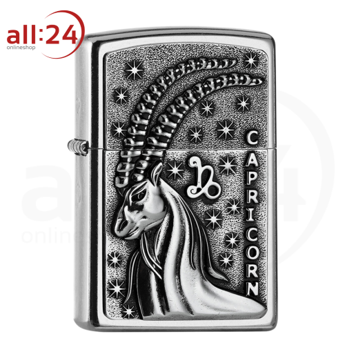 Zippo Feuerzeug "Steinbock Sternzeichen" 