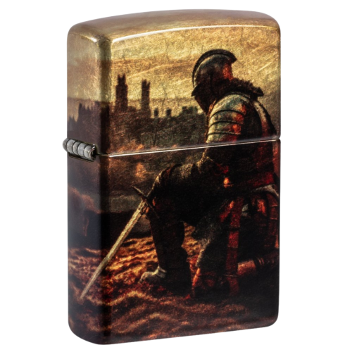 Zippo Feuerzeug Classic Knight Design 360 Color 