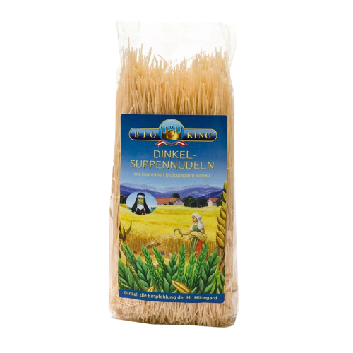 BioKing Dinkel Suppennudeln 250g, Bioqualität 