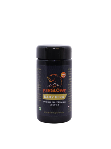 Berglöwe Daily Hero - Natural Performance Booster 60 Kapseln 