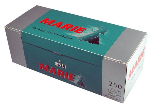 MARIE Hülsen - 1.000 Stück in 4 praktischen Packungen à 250 Stück 